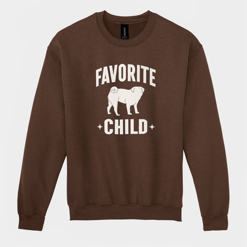 Pug Mom Sweatshirt for Women - Funny Pug Sweatshirt